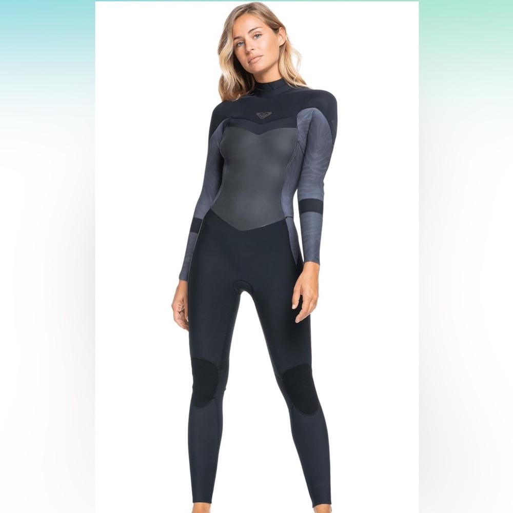 Roxy Women's Black and Gray Wetsuit